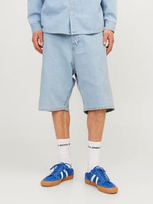 Jack & Jones Shorts vaqueros Corte extra baggy -Blue Denim - 12270075