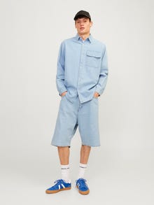 Jack & Jones Extra baggy fit Denim shorts -Blue Denim - 12270075