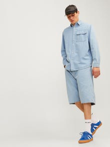 Jack & Jones Extra baggy fit Denim shorts -Blue Denim - 12270075