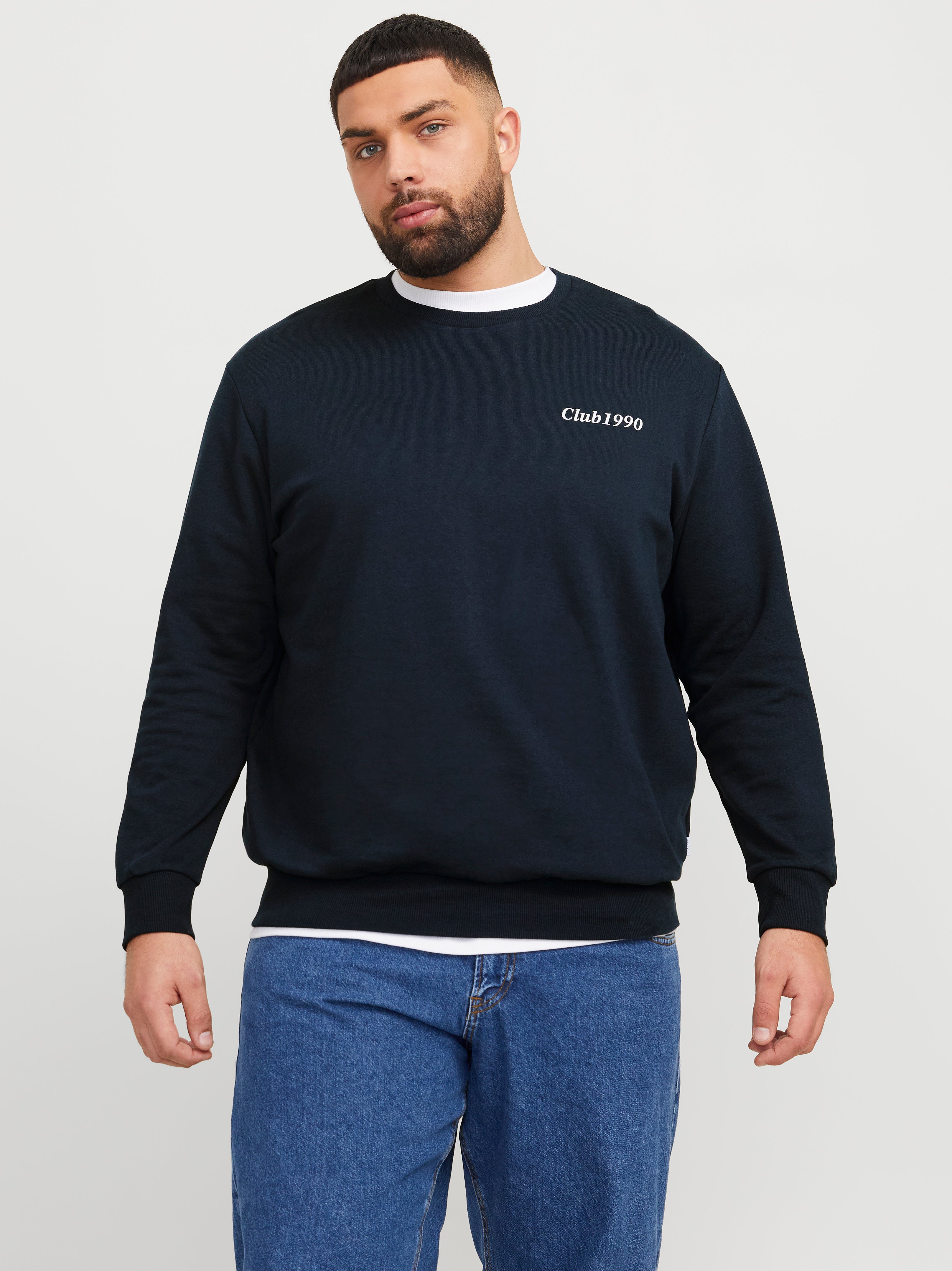 Plus Size Gedruckt Sweatshirt