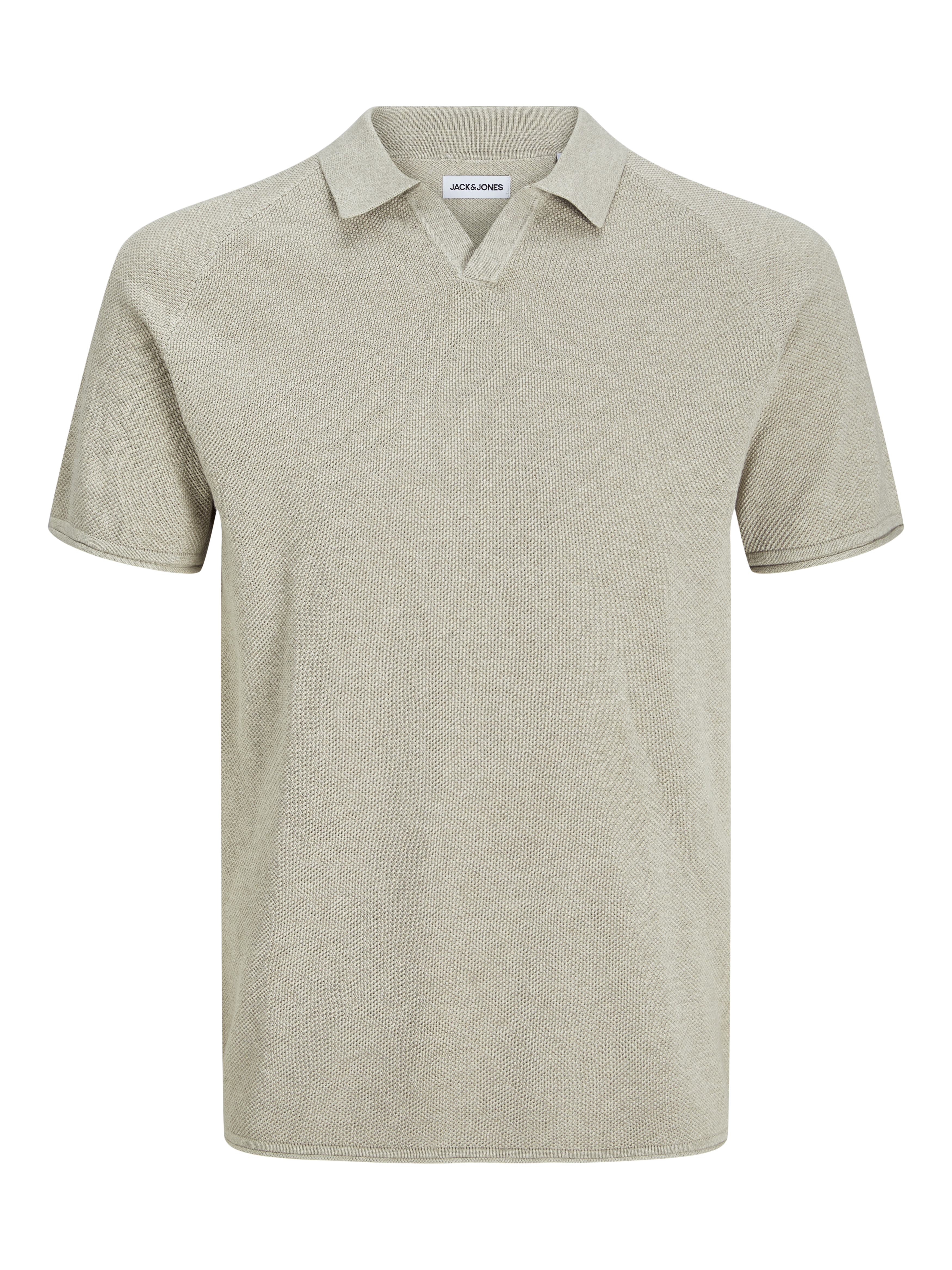 Thumbnail - Plus Size Gestricktes Polo