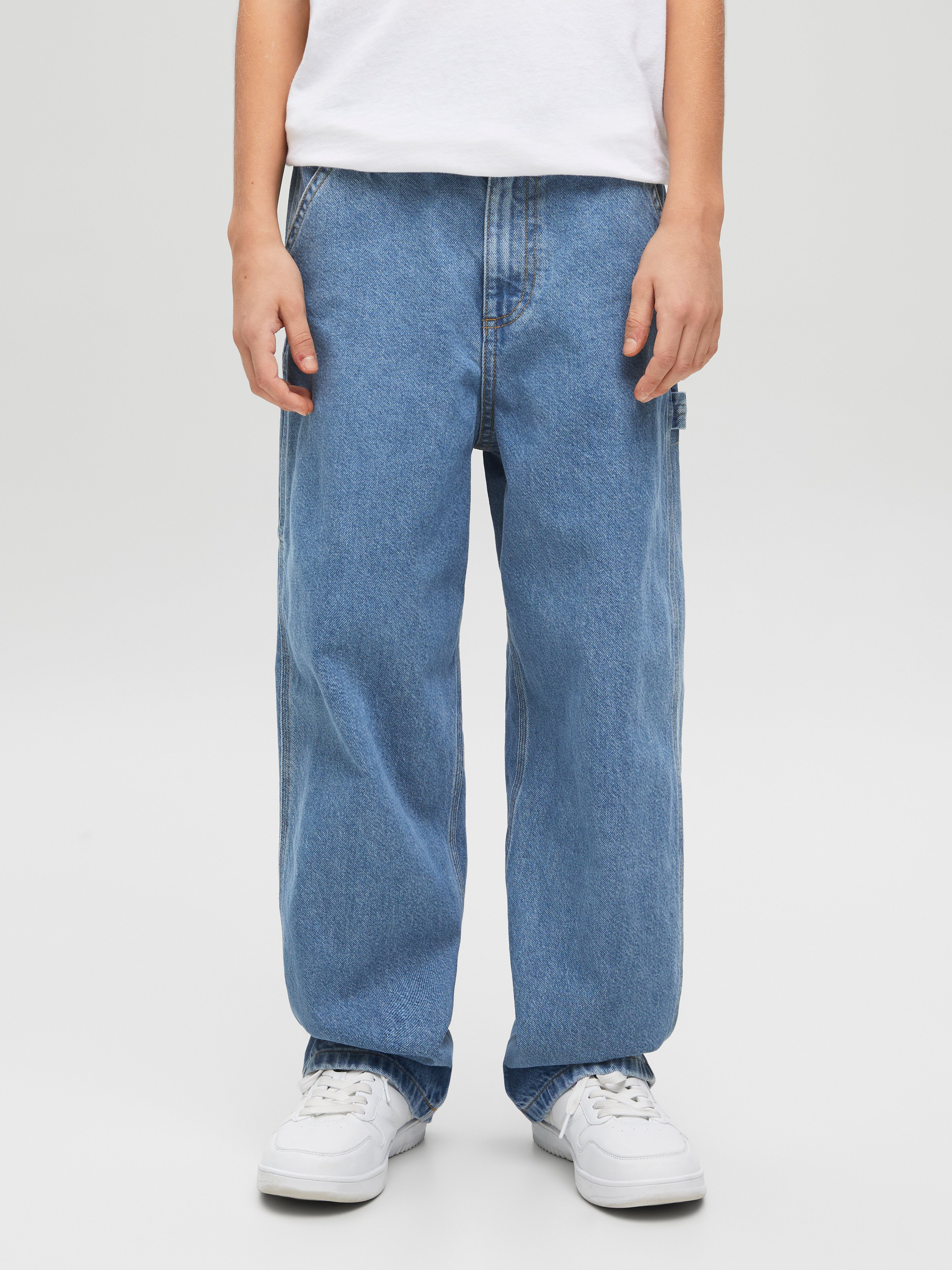 Jjialex Jjcarpenter Sq 735 Jnr Baggy Fit Jeans Junior