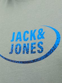 Jack & Jones Plus Size Logo T-shirt -Agave Green - 12270142