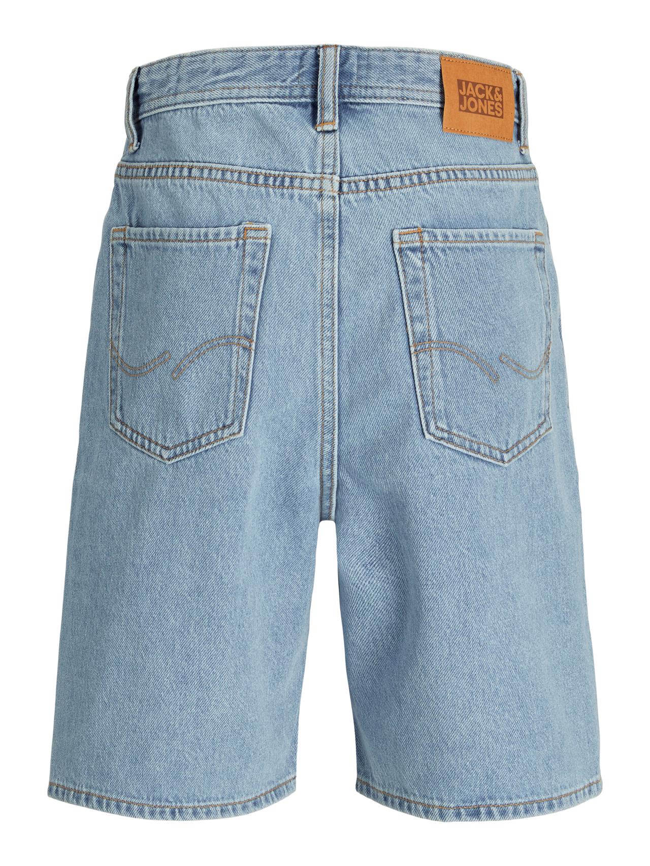 Jack & Jones Baggy fit Avslappende Shorts For gutter -Blue Denim - 12270144