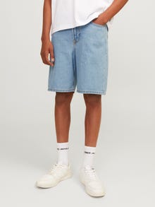 Jack & Jones Baggy fit Atsitiktiniai šortai For boys -Blue Denim - 12270144