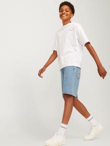 Jack & Jones Baggy fit Atsitiktiniai šortai For boys -Blue Denim - 12270144