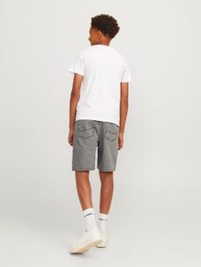 Jack & Jones Χαλαρή εφαρμογή Junior Πεντάτσεπο σορτς -Grey Denim - 12270147