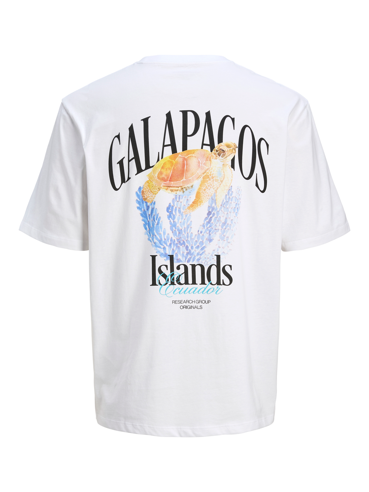 Jack & Jones Plus Size Camiseta Logotipo -Bright White - 12270151
