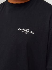 Jack & Jones Plus Size Logo T-skjorte -Black - 12270151