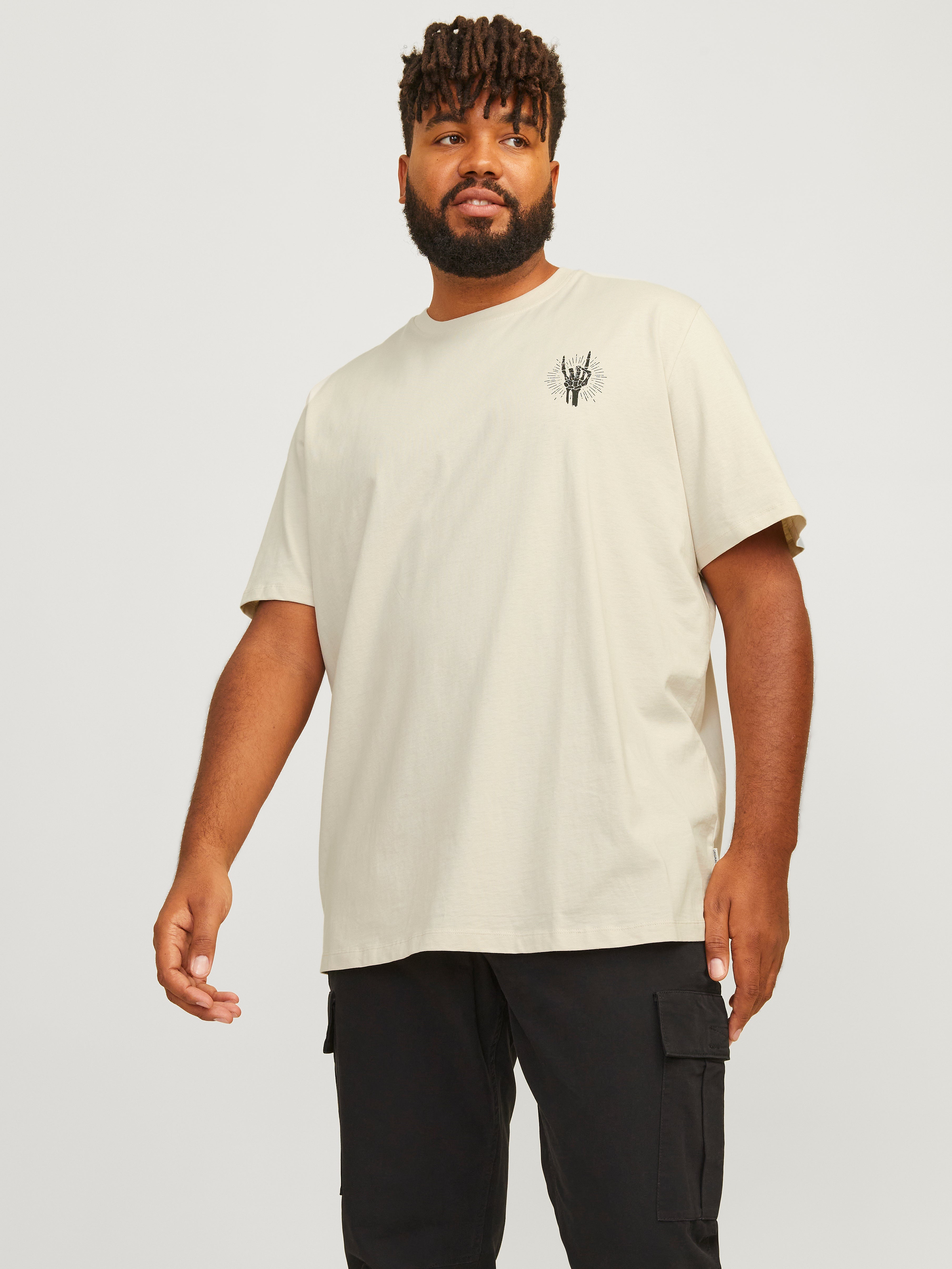 Jack & Jones Plus Size Printed T-shirt - 12270187