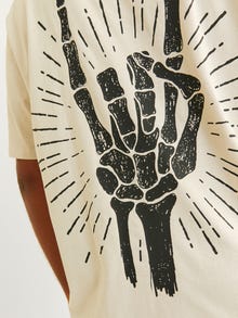 Jack & Jones Plus Size Printet T-shirt -Moonbeam - 12270187