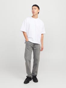 Jack & Jones JJICHRIS JJCLASSIC AM 578 Jeansy o swobodnym kroju -Light Gray - 12270421