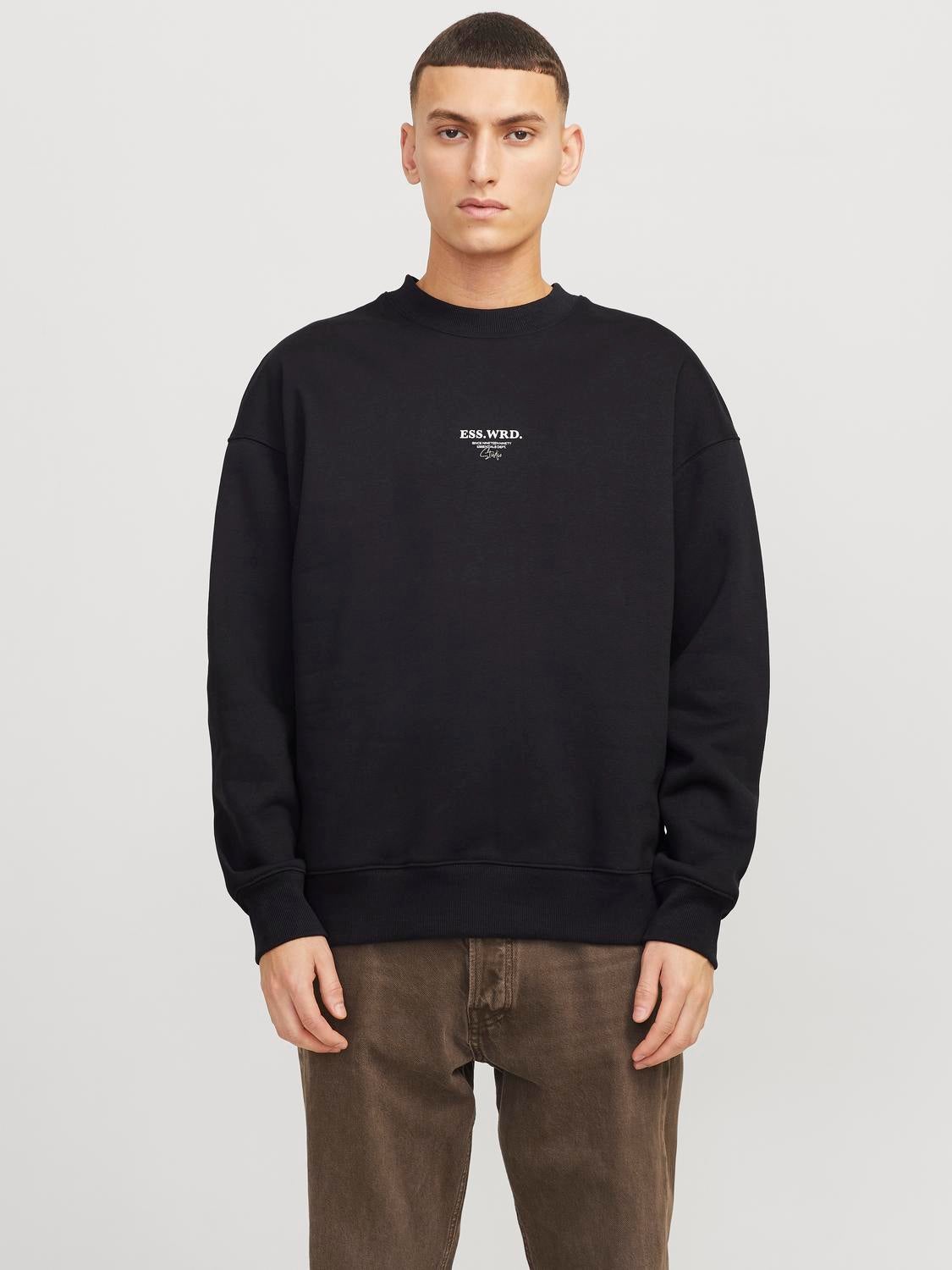 Gedruckt Sweatshirt