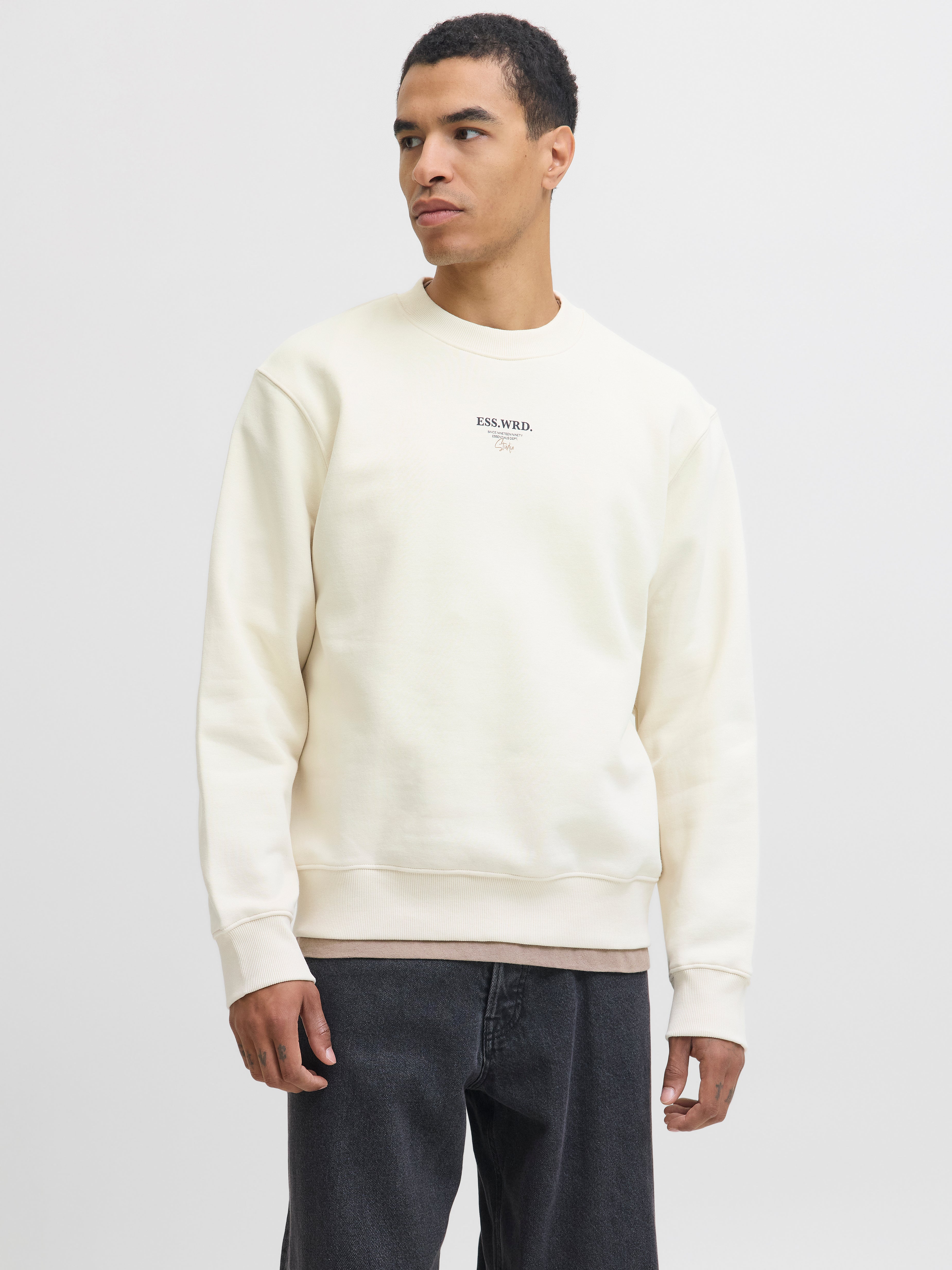 Gedruckt Sweatshirt