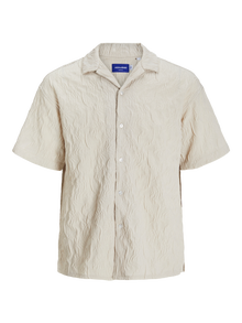 Jack & Jones Camicia Relaxed Fit -Moonbeam - 12270516