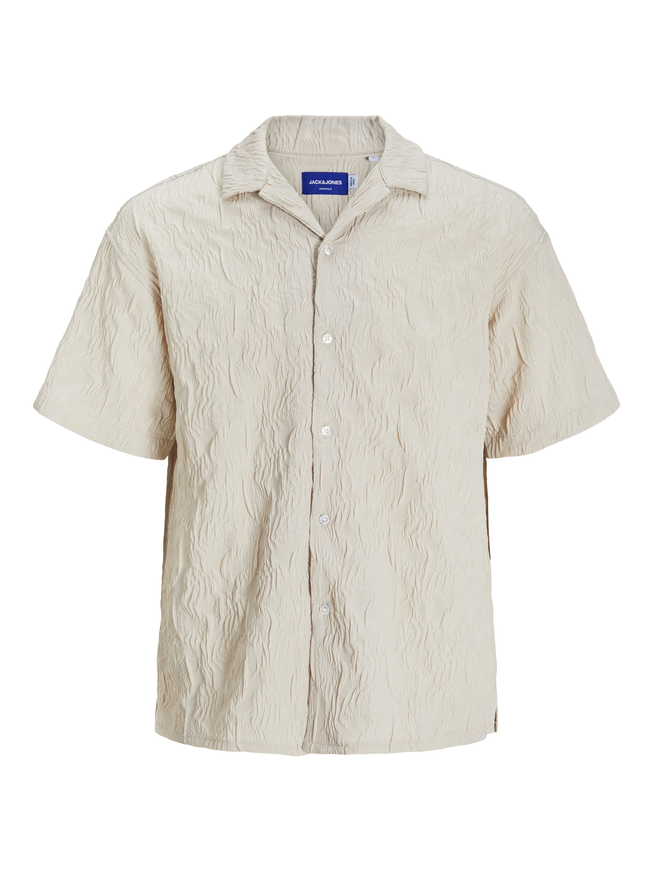 Jack & Jones Camisa Relaxed Fit -Moonbeam - 12270516