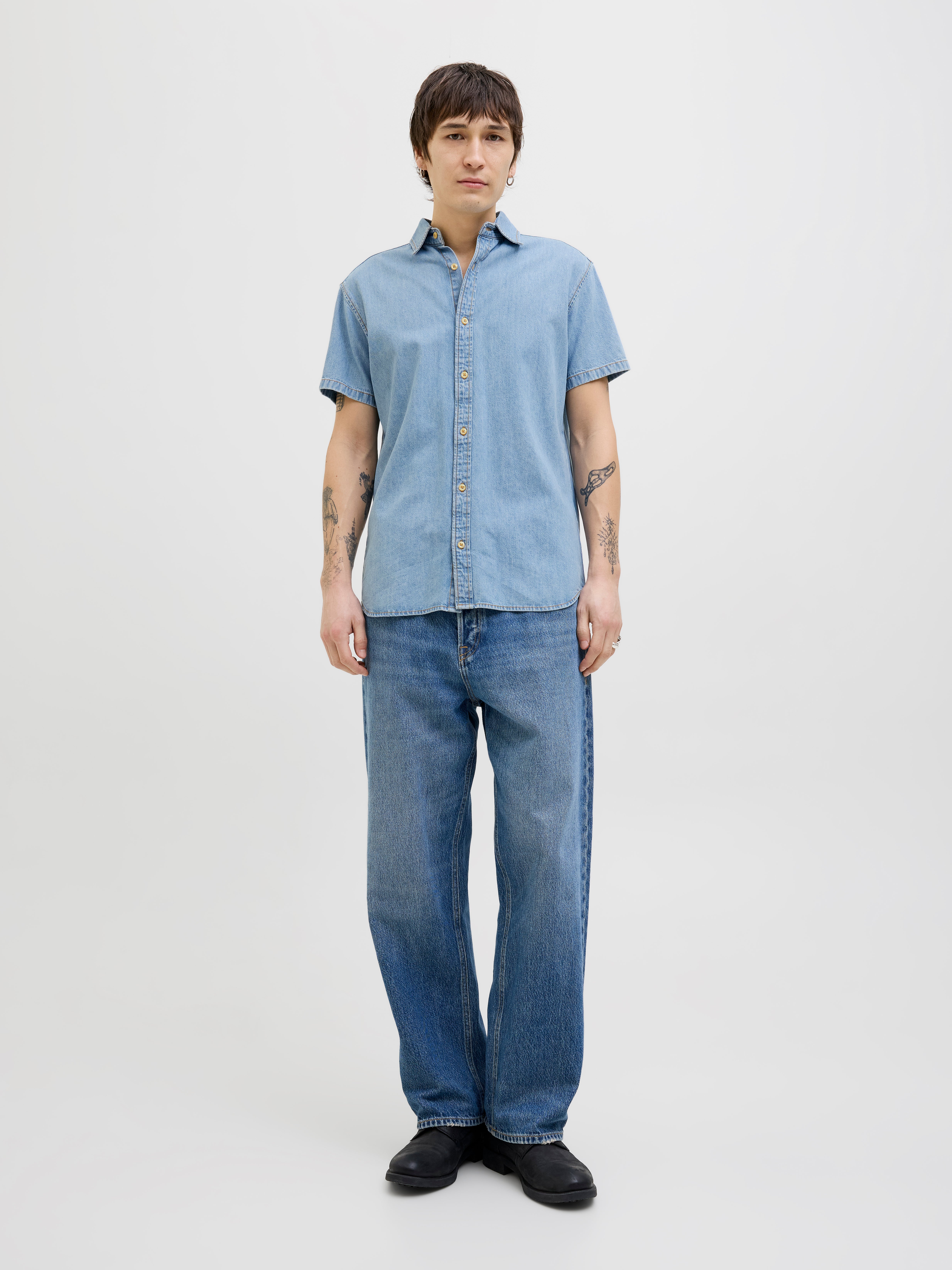 Thumbnail - Slim Fit Jeanshemd