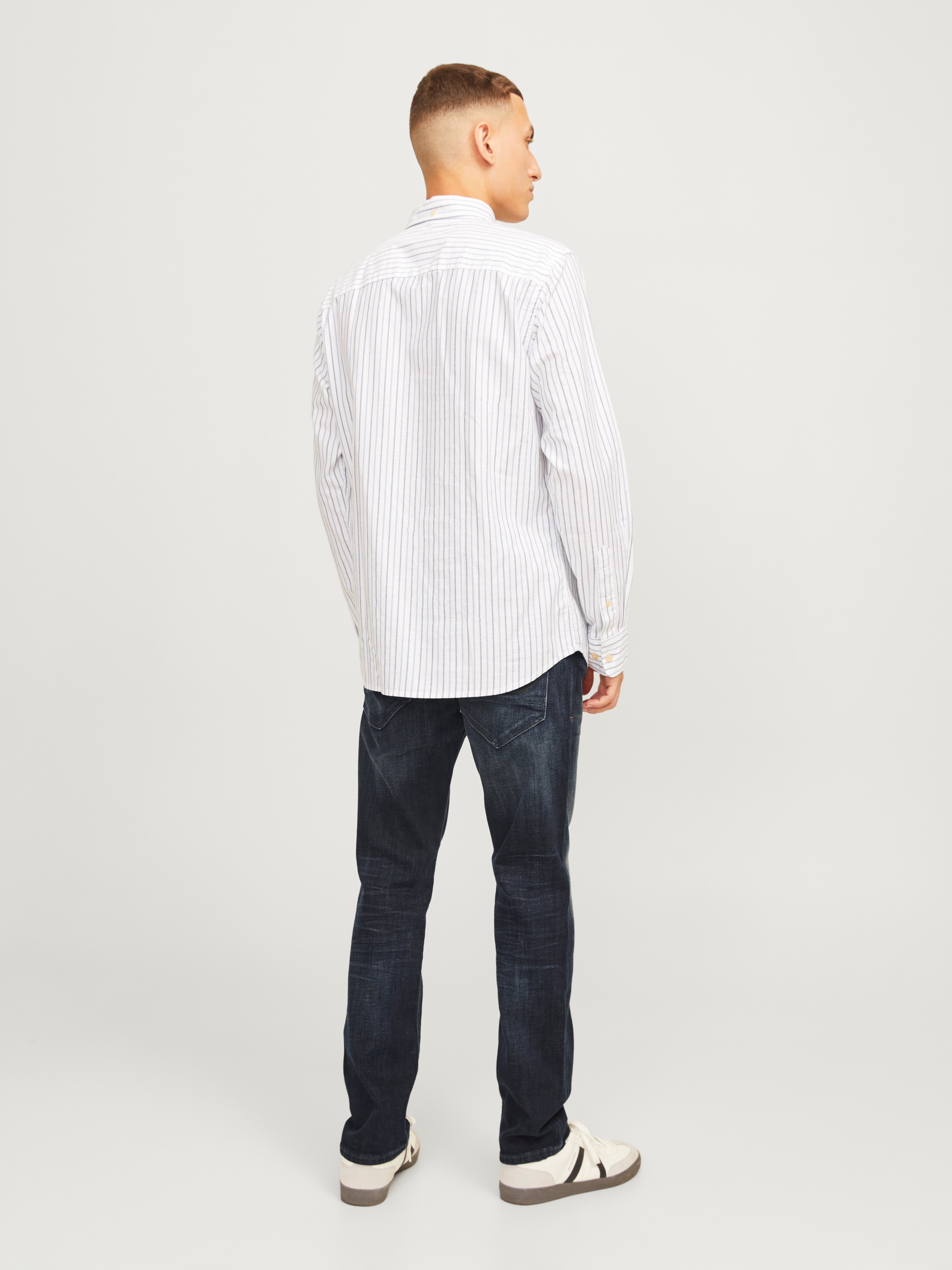 Jack fashion and jones striped jeans