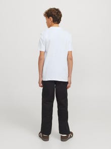 Jack & Jones Logotipas Marškinėliai Jaunimui -White - 12270609