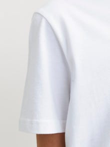 Jack & Jones Logotipas Marškinėliai Jaunimui -White - 12270609