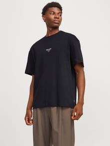 Jack & Jones Camiseta Estampado Cuello redondo -Black - 12270638