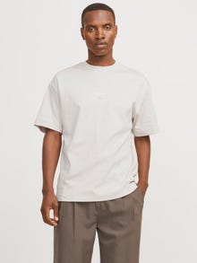 Jack & Jones Spausdintas raštas Marškinėliai -Moonbeam - 12270638