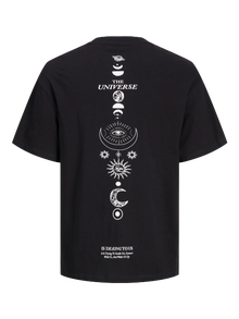 Jack & Jones T-shirt Stampato Scollo tondo -Black - 12270778