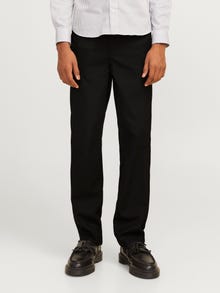 Jack & Jones Laisvo kirpimo kelnės Jaunimui -Black - 12270816
