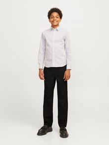 Jack & Jones Laisvo kirpimo kelnės Jaunimui -Black - 12270816