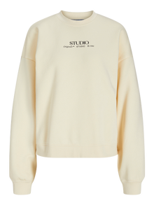 JJXX JXLILLIE Sweatshirt -Antique White - 12270834
