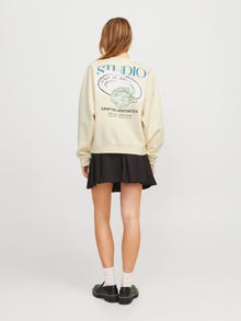 JJXX JXLILLIE Sweatshirt -Antique White - 12270834