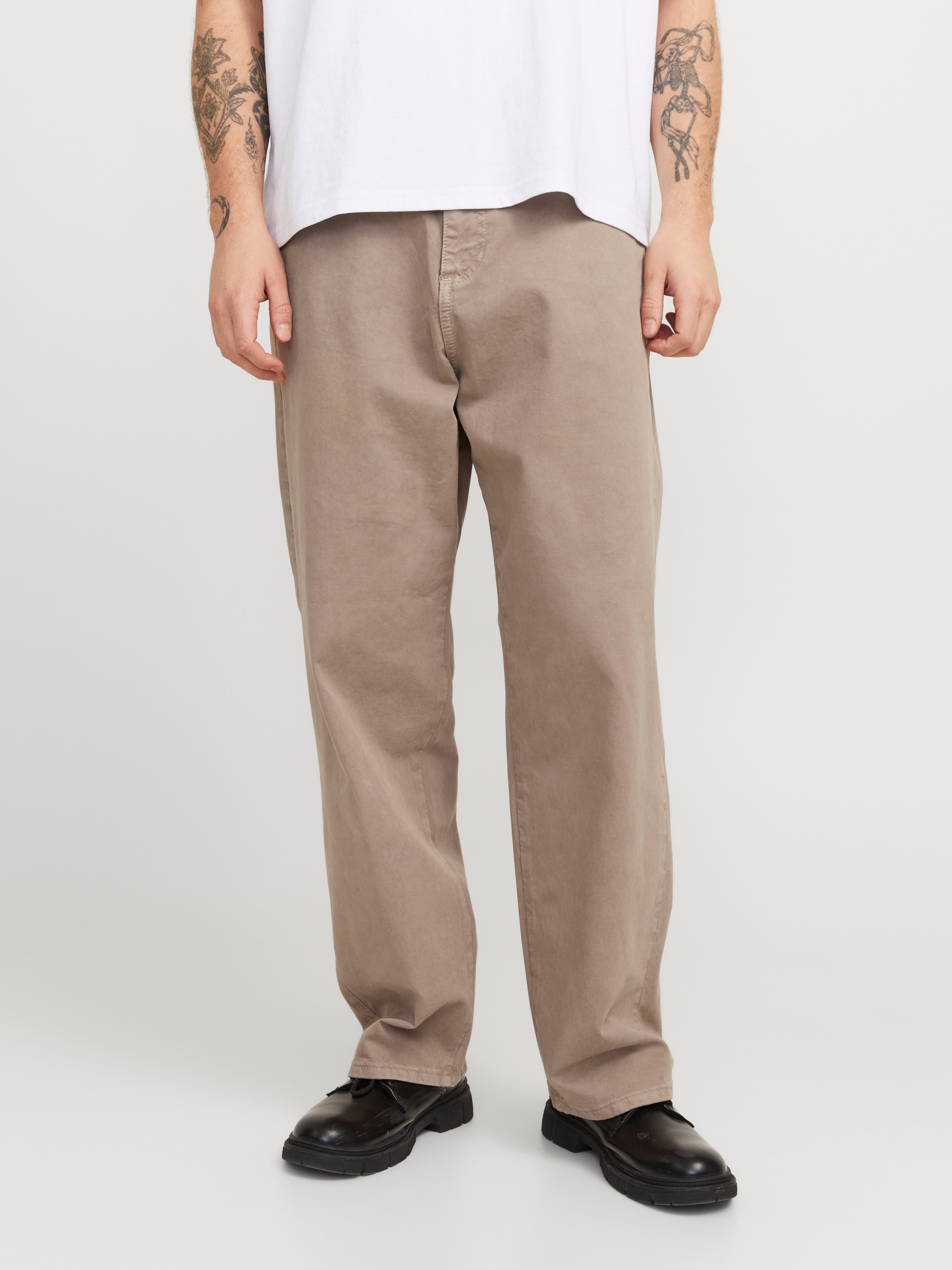 Wide Leg Fit Klassische Hosen