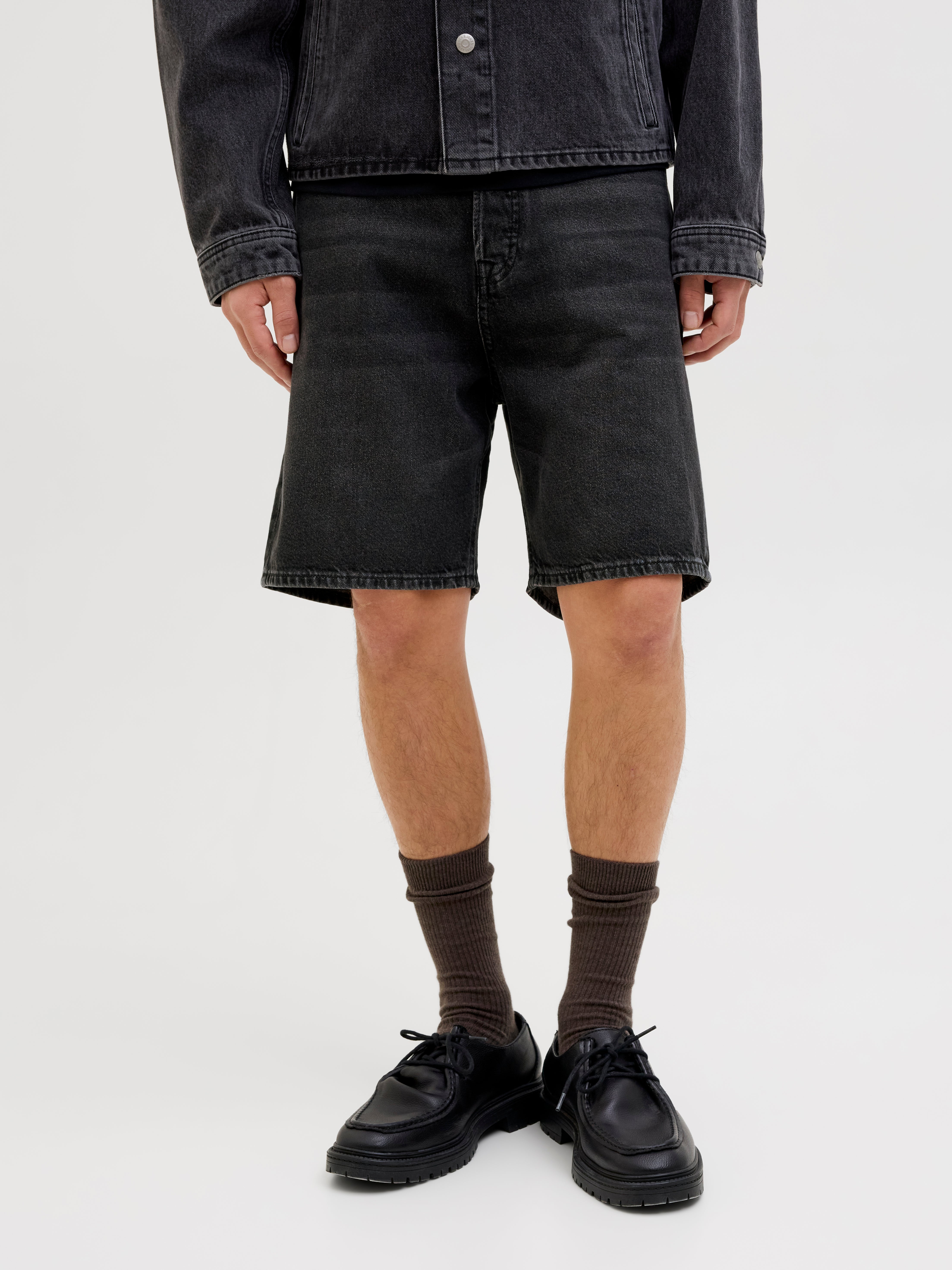 Loose Fit Jeans-shorts