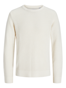 Jack & Jones Effen Gebreide pullover -Sea Salt - 12270919