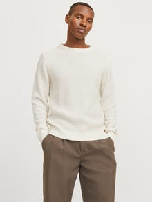 Jack & Jones Effen Gebreide pullover -Sea Salt - 12270919