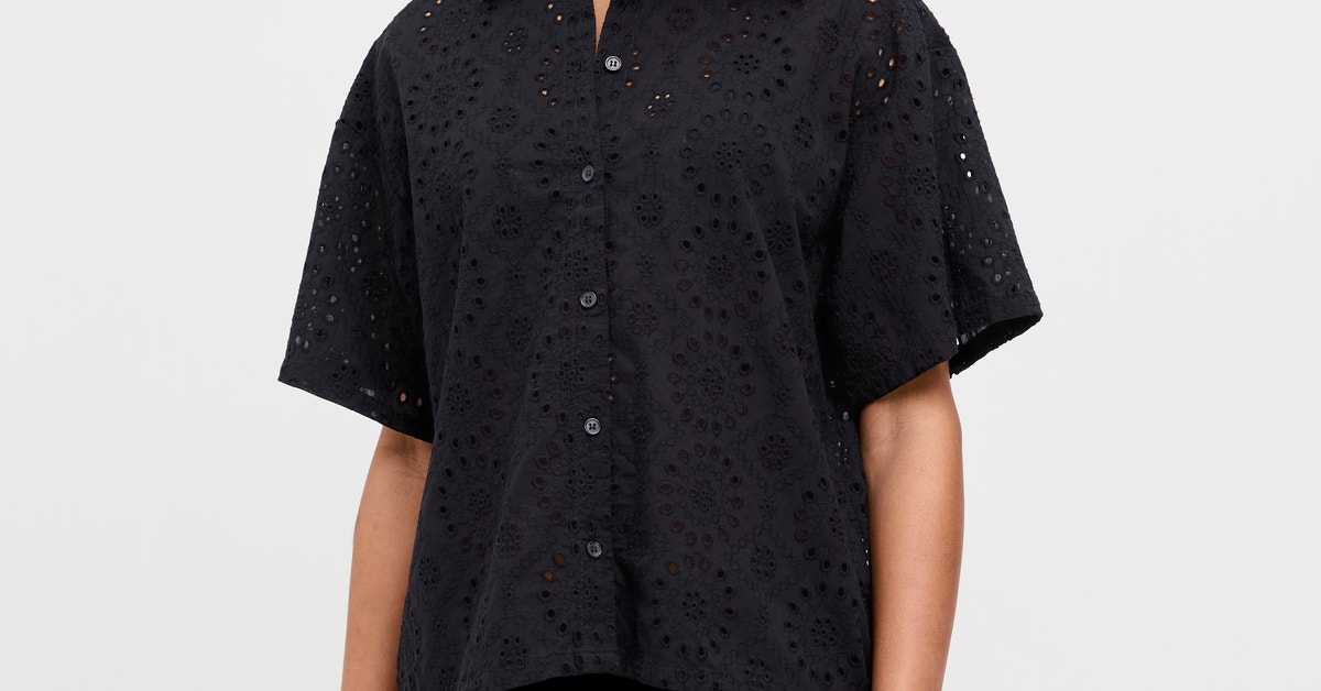 Hemline - Spalline per camicia e camicetta, colore nero Hemline - Spalline per camicia e camicetta, colore nero