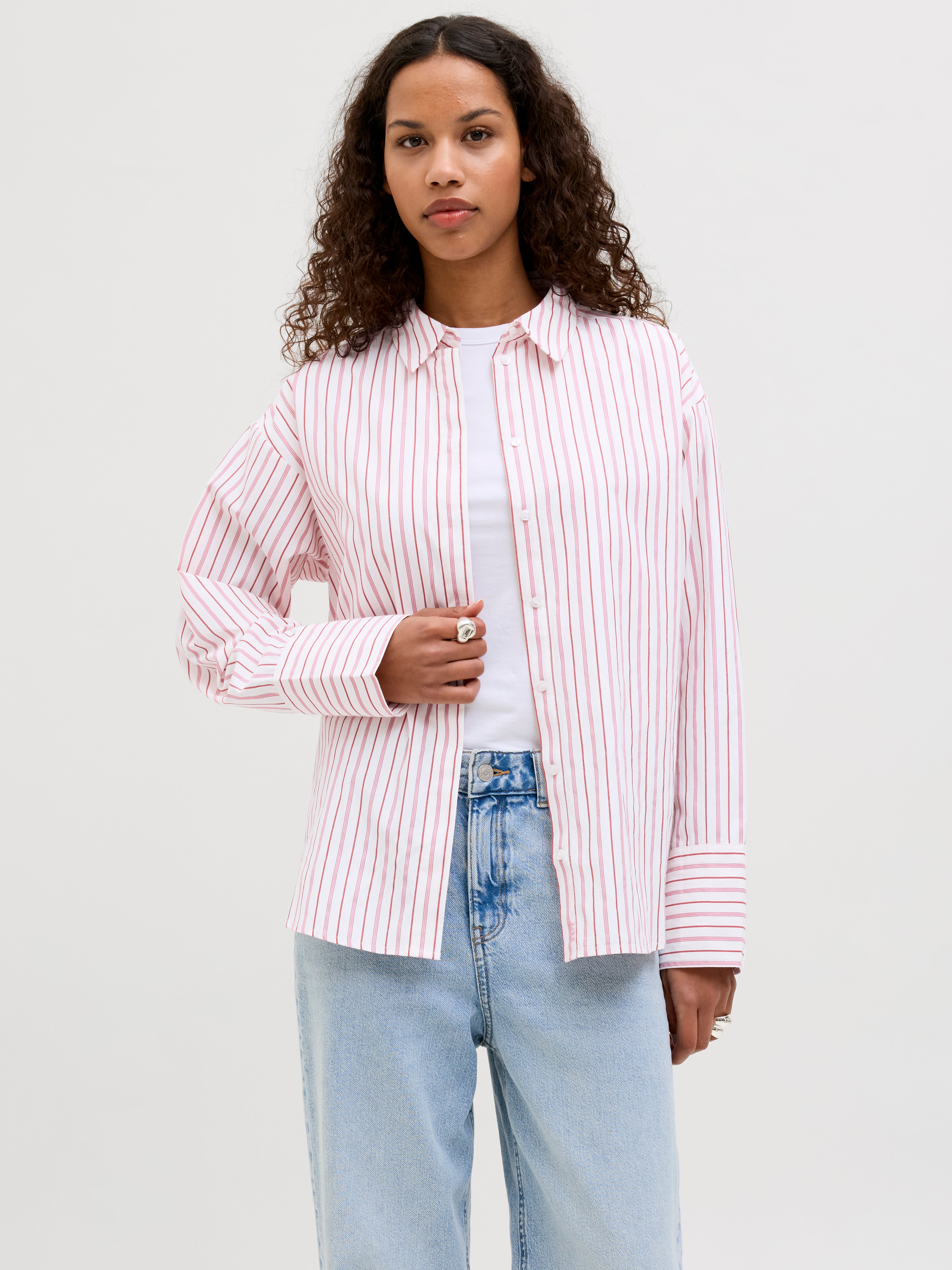 Thumbnail - Jxcaro Popelin Hemd