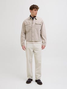 Jack & Jones Pantalon 5 poches Wide Leg Fit -Moonbeam - 12270987