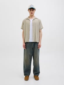 Jack & Jones Laisvas kirpimas Marškiniai -Silver Sage - 12271060