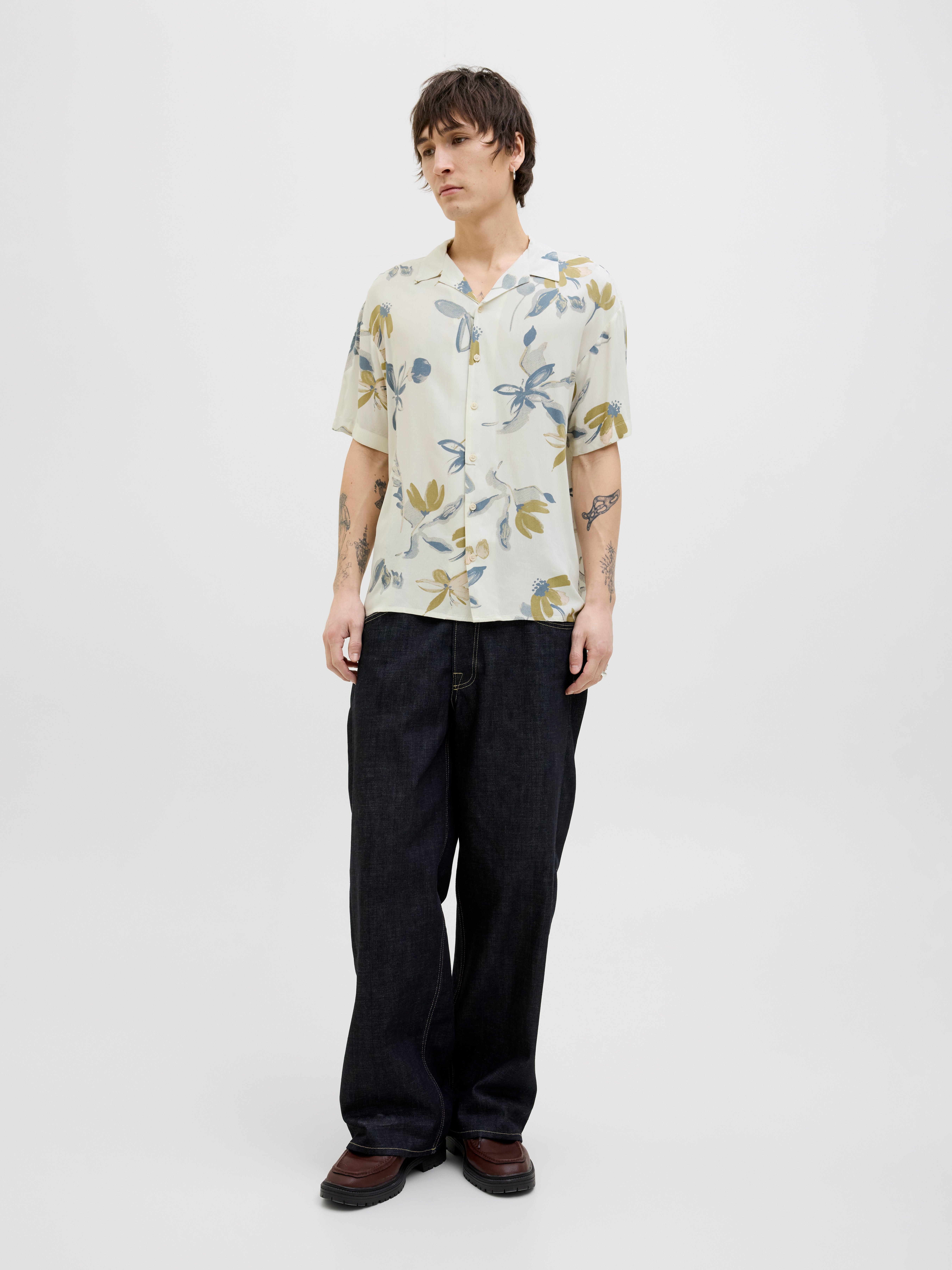 Thumbnail - Relaxed Fit Hawaii-hemd