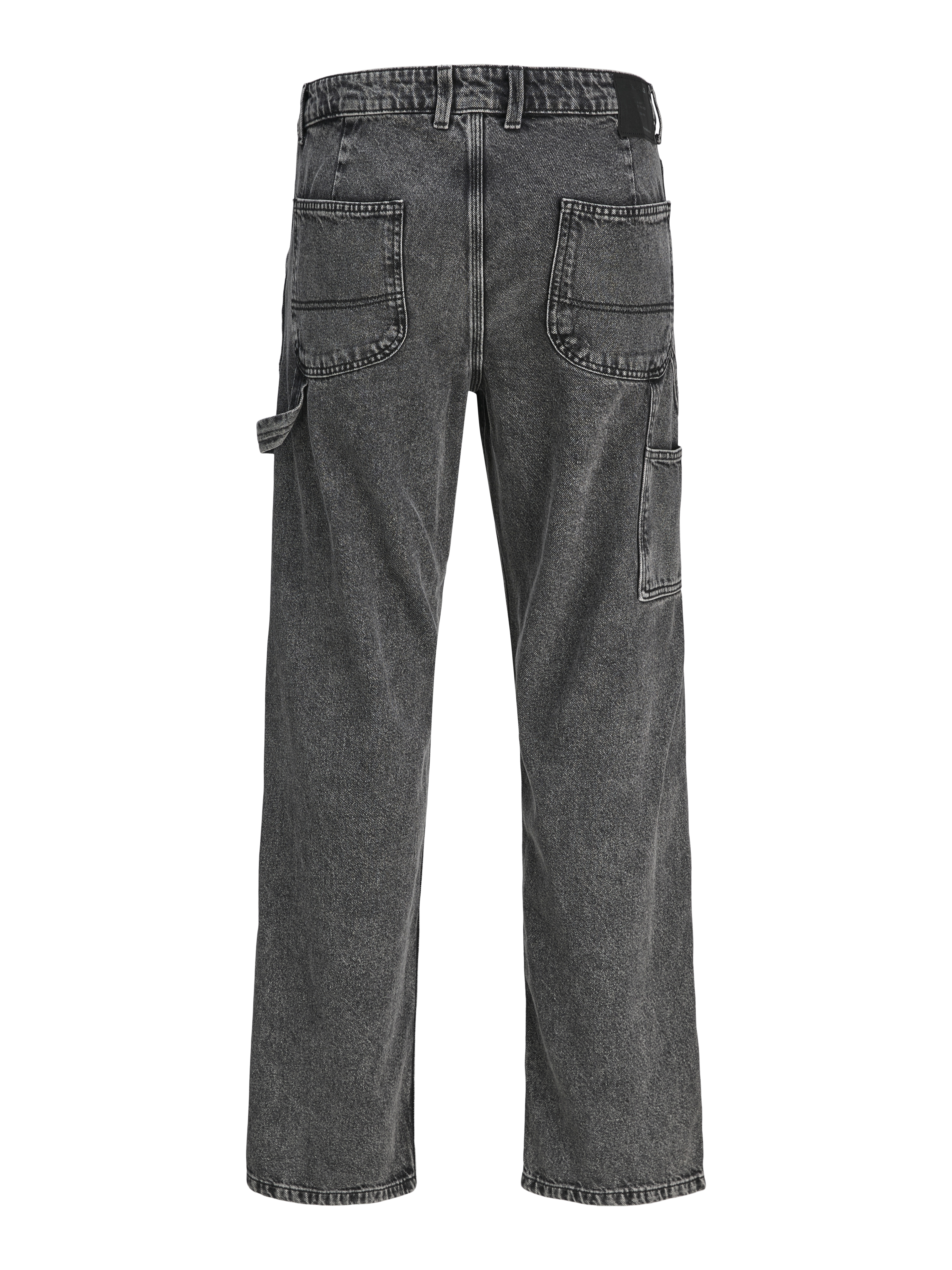 JJIEDDIE JJPAINTER SQ 734 Loose fit jeans | Black | Jack & Jones®