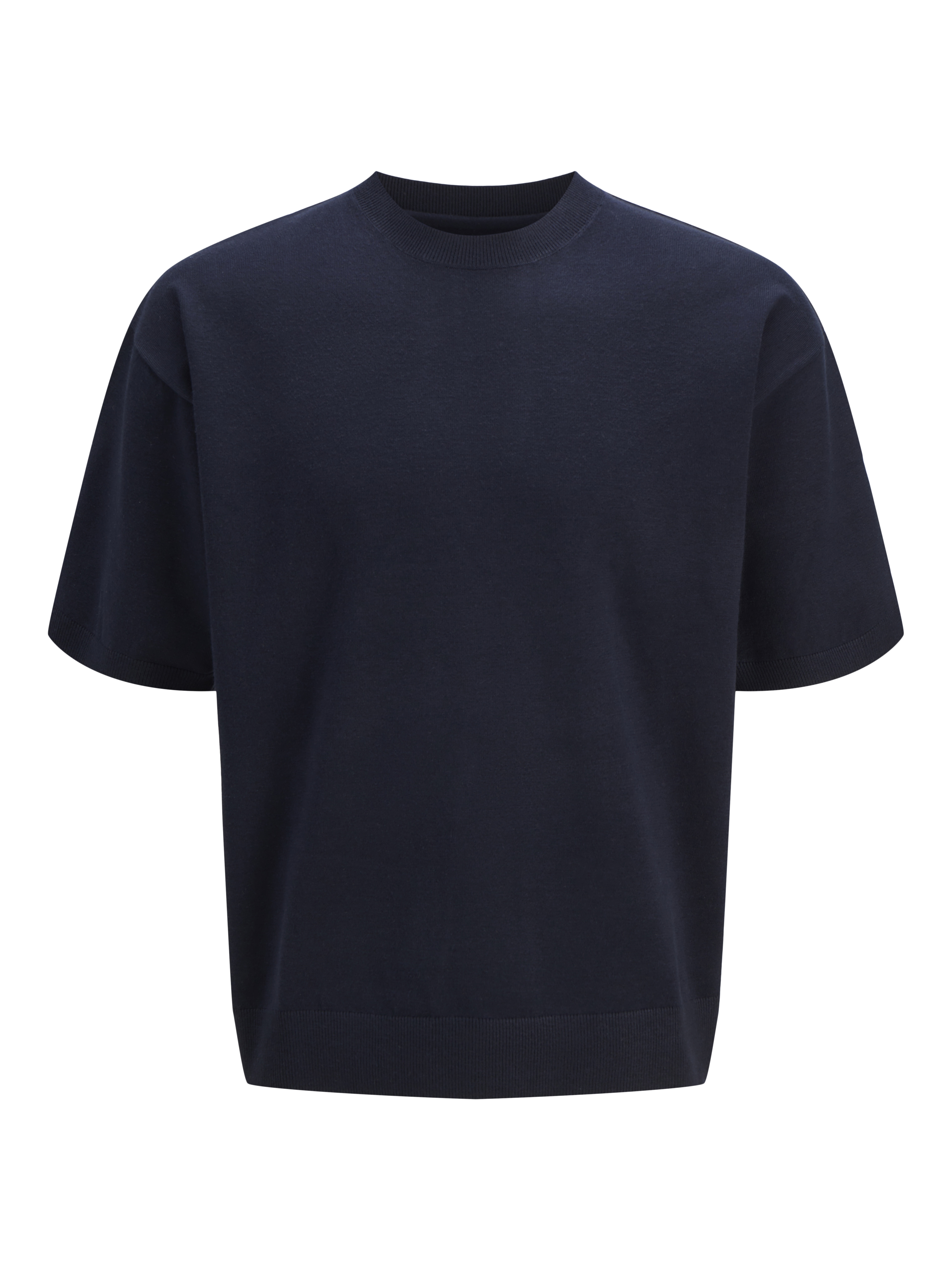 Thumbnail - Einfarbig Gestricktes T-shirt