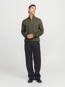 Jack & Jones Pleteni pulover -Tea Leaf - 12271405