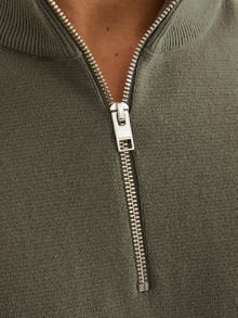 Jack & Jones Pleteni pulover -Tea Leaf - 12271405