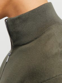 Jack & Jones Pleteni pulover -Tea Leaf - 12271405