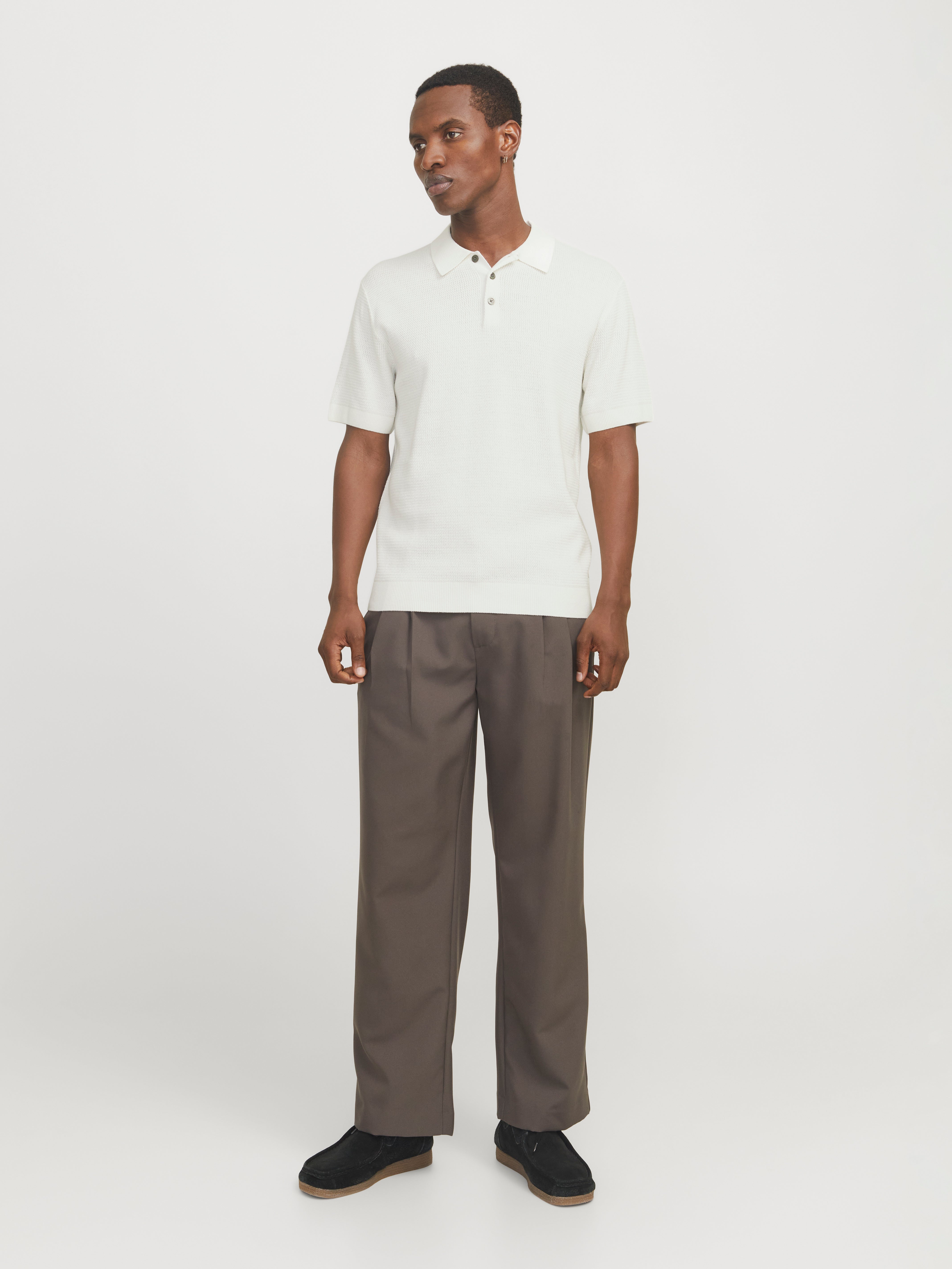 Thumbnail - Einfarbig Poloshirt