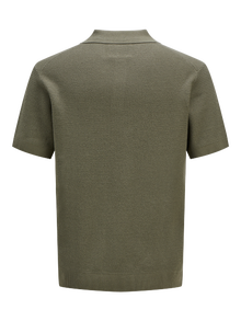Jack & Jones Vienspalvis Polo -Tea Leaf - 12271483