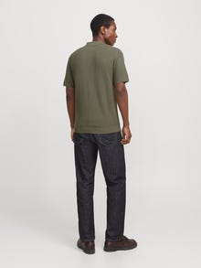 Jack & Jones Vienspalvis Polo -Tea Leaf - 12271483