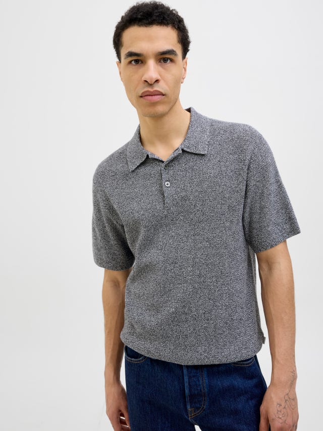 Jack & Jones JJEURBAN EDGE TEE ONECK - Maglietta a manica lunga - black Jack & Jones JJEURBAN EDGE TEE ONECK - Maglietta a manica lunga - black