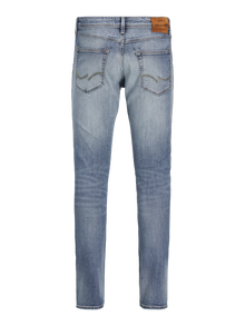 Jack & Jones Plius JJIGLENN JJCOLE CB 625 SN PLS Priglundantys džinsai -Blue Denim - 12271542